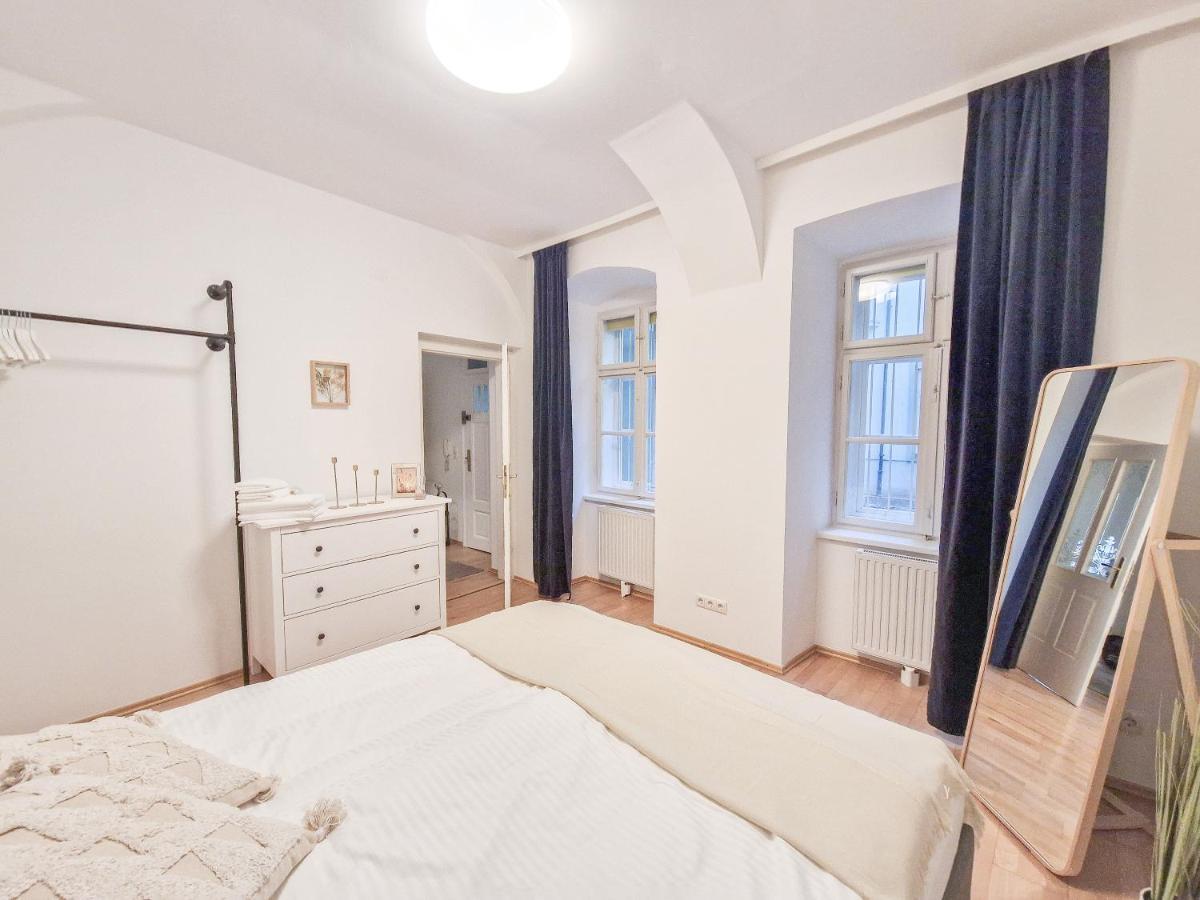 Feelhome - Design Apartment Fur 4 Gaste - Smart Tv - Naschmarkt Wien Exterior foto