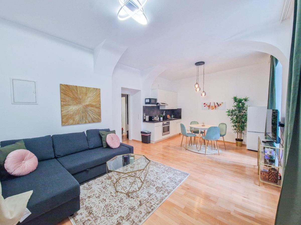 Feelhome - Design Apartment Fur 4 Gaste - Smart Tv - Naschmarkt Wien Exterior foto