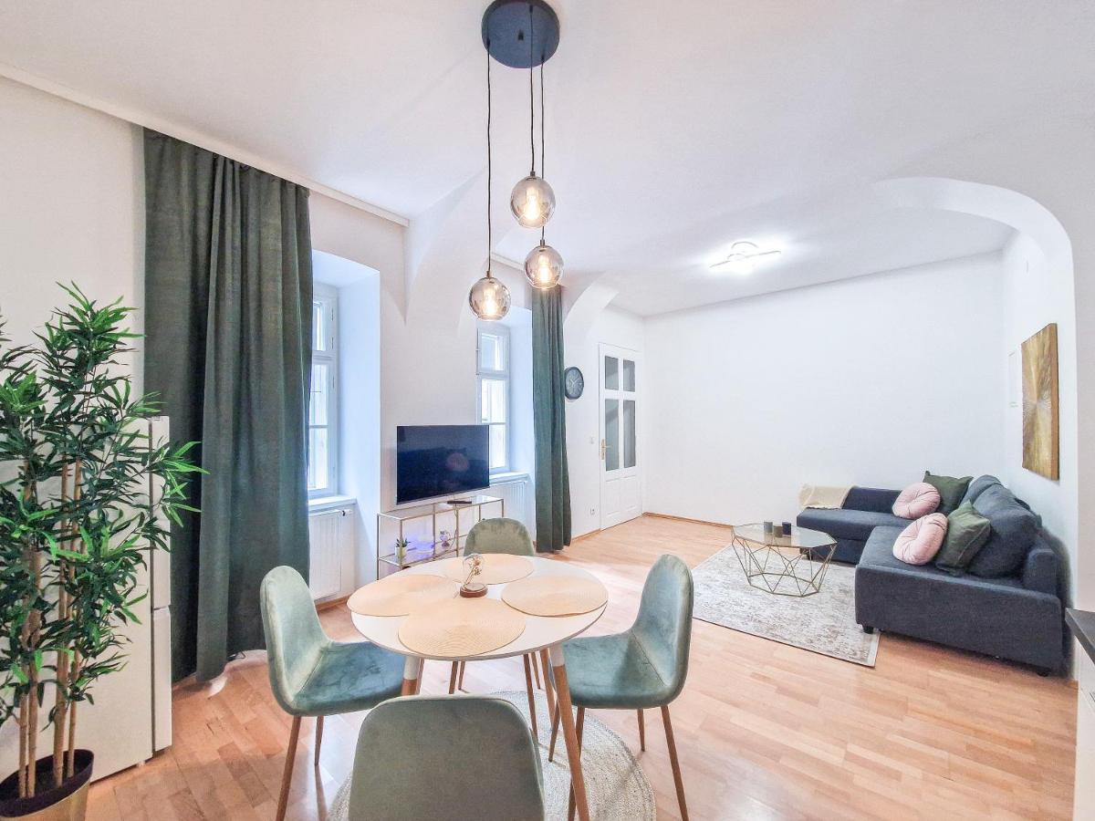 Feelhome - Design Apartment Fur 4 Gaste - Smart Tv - Naschmarkt Wien Exterior foto